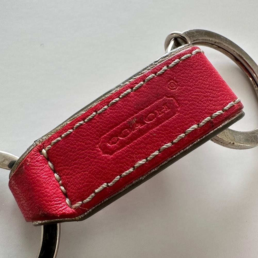 Two COACH Key Rings - Picture 5 of 6